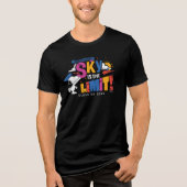 Peanuts Snoopy Sky Is The Limit Abschlussfeier Tri-Blend Shirt (Vorderseite)