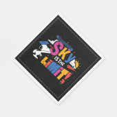 Peanuts Snoopy Sky Is The Limit Graduation Serviette (Ecke)