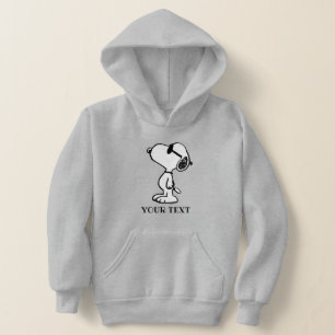 Peanuts Snoopy Sonnenbrille grübelt Hoodie