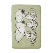 Peanuts | Snoopy stolziert daher Badematte (Vorderseite Vertikal)