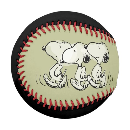 Peanuts | Snoopy stolziert daher Baseball (Vorderseite Links)