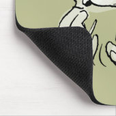 Peanuts | Snoopy stolziert Mousepad (Ecke)