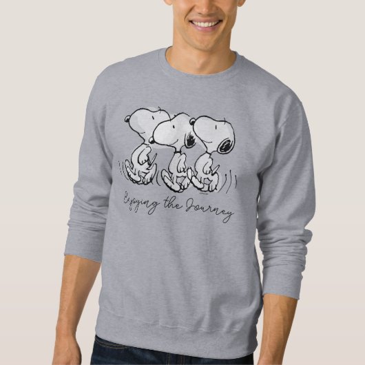 Peanuts | Snoopy stolziert Sweatshirt (Vorderseite)