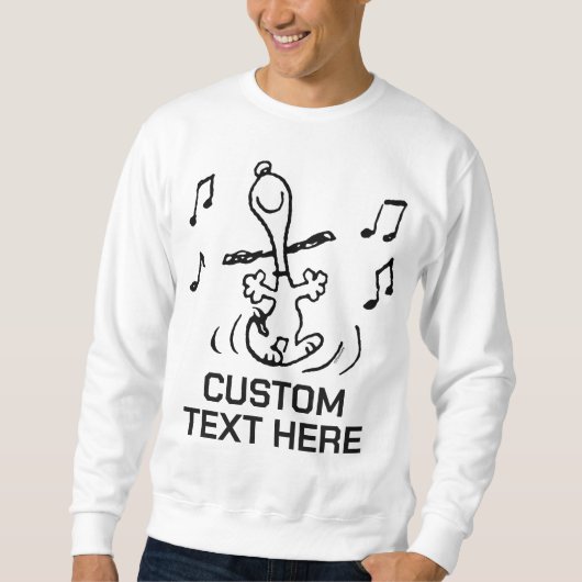 Peanuts | Snoopy Tanzend Sweatshirt (Vorderseite)