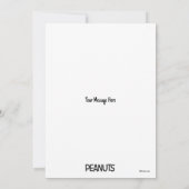 Peanuts | Snoopy the Flying Ace Karte (Rückseite)