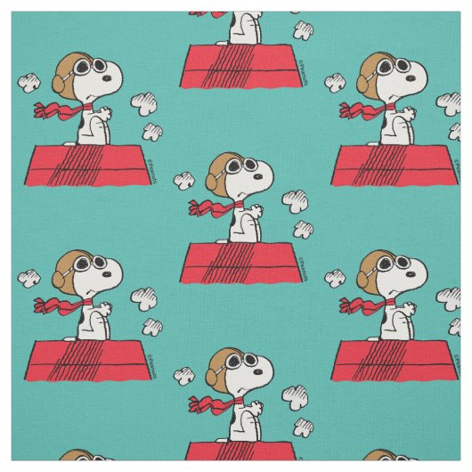Peanuts | Snoopy the Flying Ace Stoff (Muster)