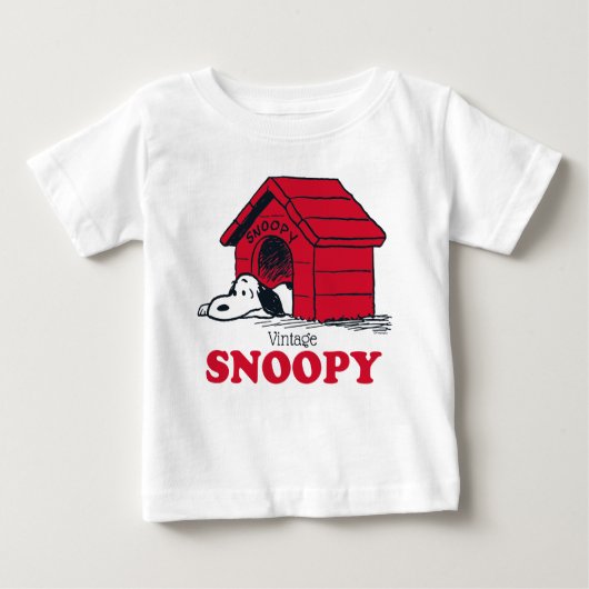PEANUTS | Snoopy Then & Now Baby T-shirt (Vorderseite)
