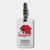 PEANUTS | Snoopy Then & Now Gepäckanhänger (Vorderseite vertikal)