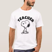 Peanuts | Snoopy Turns Teacher T-Shirt (Vorderseite)