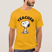 Peanuts | Snoopy Turns Teacher T-Shirt (Vorderseite)