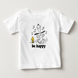 Peanuts Snoopy und Woodstock's Be Happy Dance Baby T-shirt