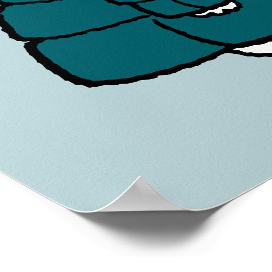 Peanuts | Snoopy Winter Puffer Jacket Poster (Ecke)