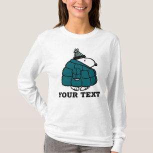 Peanuts Snoopy Winter Pufferjacke T-Shirt