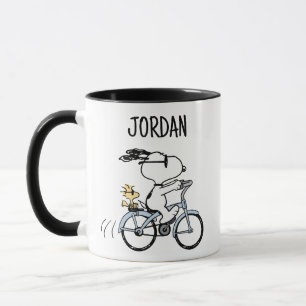Peanuts Snoopy & Woodstock Fahrrad Tasse