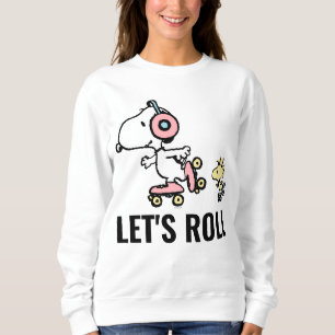 PEANUTS Snoopy & Woodstock Lasst uns fortfahre Sweatshirt