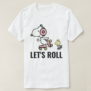PEANUTS Snoopy & Woodstock Lasst uns fortfahre T-Shirt