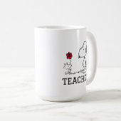 PEANUTS | Snoopy & Woodstock Lehrer Kaffeetasse (VorderseiteRechts)