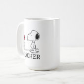 PEANUTS | Snoopy & Woodstock Lehrer Kaffeetasse (Vorderseite Links)