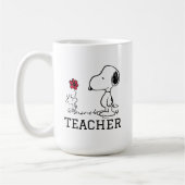 PEANUTS | Snoopy & Woodstock Lehrer Kaffeetasse (Links)