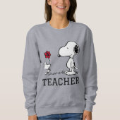 PEANUTS | Snoopy & Woodstock Lehrer Sweatshirt (Vorderseite)