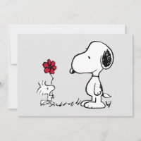 Peanuts | Snoopy & Woodstock Rot & Schwarz