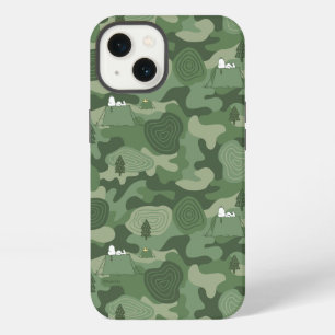Peanuts Snoopy & Woodstock Tarn Tarn Camouflage- iPhone 13 Hülle