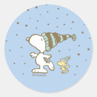 Peanuts | Snoopy & Woodstock Winter Eislauf