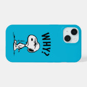 Peanuts | Snoopy wundert sich? iPhone 15 Hülle (Rückseite (Horizontal))