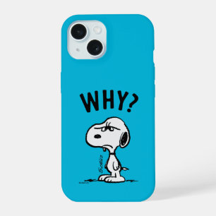 Peanuts Snoopy wundert sich? iPhone 15 Hülle