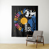 Peanuts Snoopy Your Future Looks So Bright Wandteppich (Beispiel)