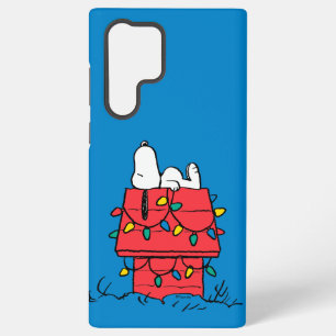 Peanuts Snoopy's Hundehütte mit Lichtern Samsung Galaxy Hülle