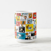 Peanuts Sportmuster Kaffeetasse (Mittel)