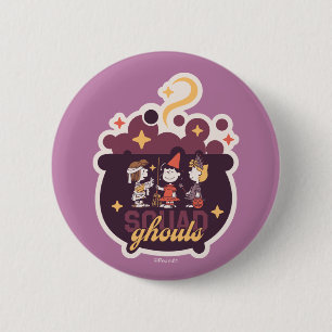 Peanuts Squad Ghouls Kessel Halloween Button