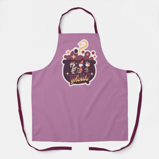 Peanuts Squad Ghouls Kessel Halloween Schürze (Vorderseite)