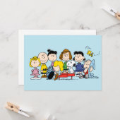 Peanuts | The Gang Around the Piano Karte (Vorderseite/Rückseite Beispiel)