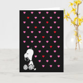 Peanuts Valentine Hearts Karte (Gelbe Blume)
