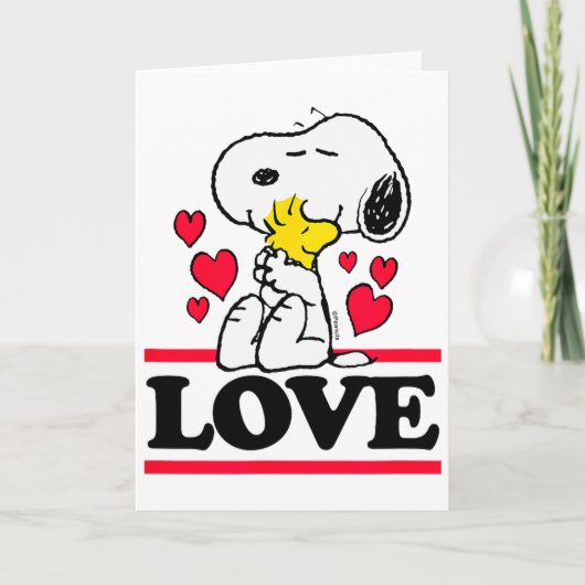 Peanuts - Valentines - & Love Karte (Vorderseite)