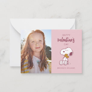 Peanuts Valentinstag Snoopy Herz Umarmung Mitteilungskarte