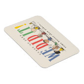 Peanuts We Did It Graduation Funny Quote Snoopy Magnet (Rechte Seite)