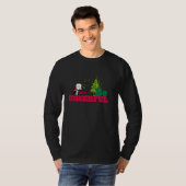Peanuts Weihnachts Schröder Sei fröhlich T-Shirt (Vorne ganz)
