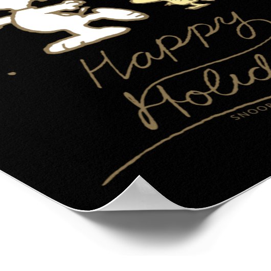 Peanuts Winter Skating  Poster (Ecke)