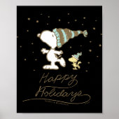 Peanuts Winter Skating  Poster (Vorne)