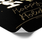 Peanuts Winter Skating T Shirt Poster (Ecke)