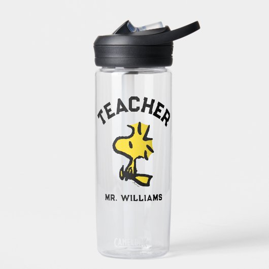 Peanuts | Woodstock Looking Ahead Teacher Trinkflasche (Links)
