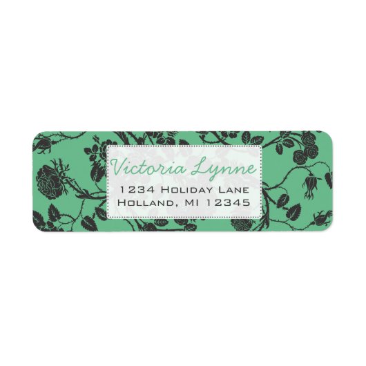 Peapod Green Rose Rücksendeadresse (Vorne)