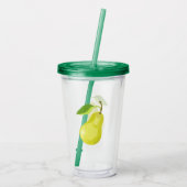 Pear Acryltrinkbecher (Rückseite)
