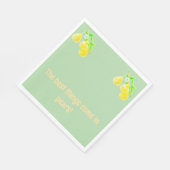 Pear Baby Dusche Serviette (Ecke)