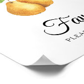 Pear Brautparty Favoriten bitte eine Poster (Ecke)