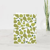 Pear couples with picture Baby Shower Invitation Einladung (Rückseite)