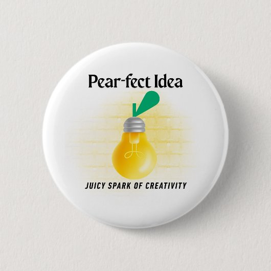 Pear-Fect-Idee Button (Vorderseite)